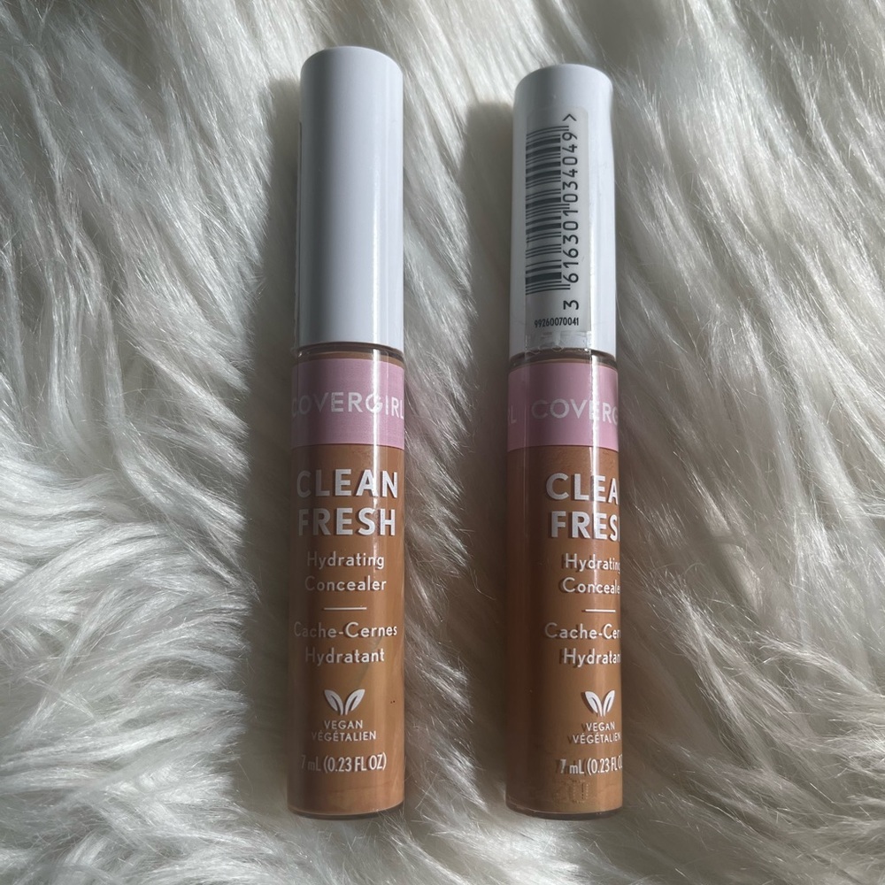 🆕 Set of 2 COVERGIRL Clean Fresh Hydrating Concealers